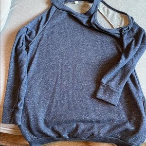 Pink blush maternity sweater